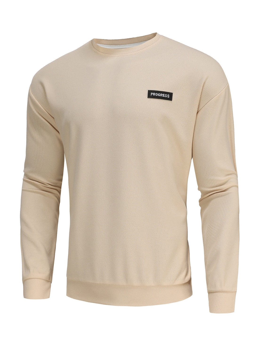 Herren lässiges Sweatshirt mit strukturierter Oberfläche und modernem Design – Marzano