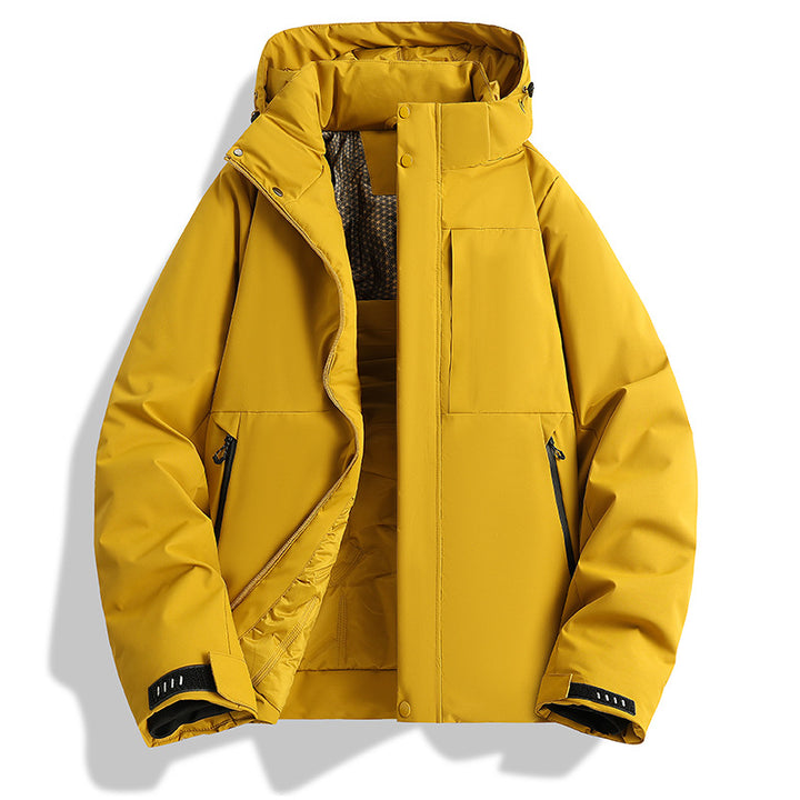 Damen Nano gepolsterte Outdoor-Jacke mit kapuze, winddichter Membran und isolierender thermischer Innenauskleidung – Avérine