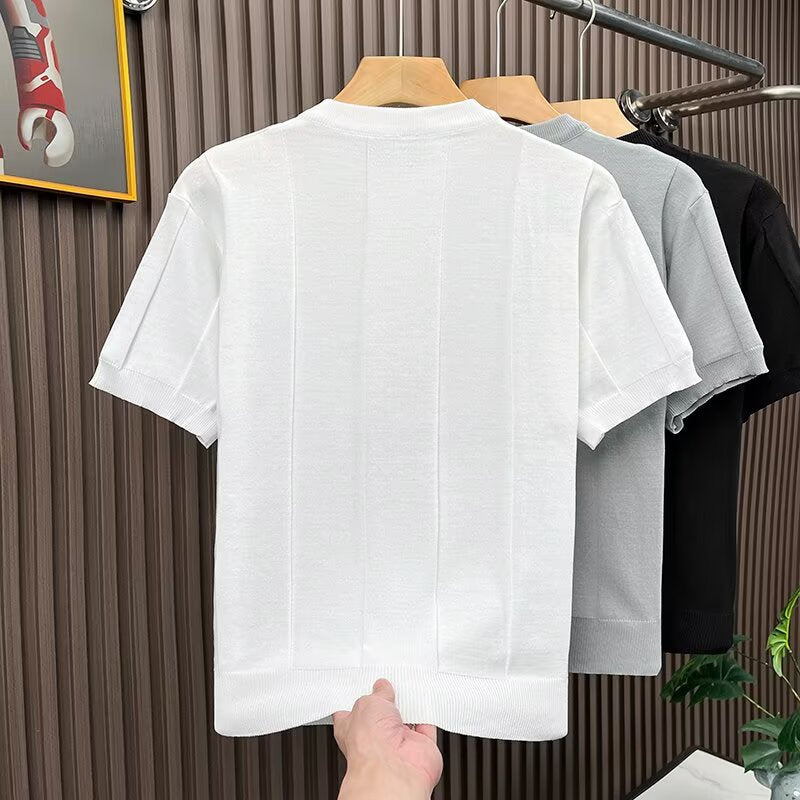 Herren Elegantes Strickshirt – Norvane