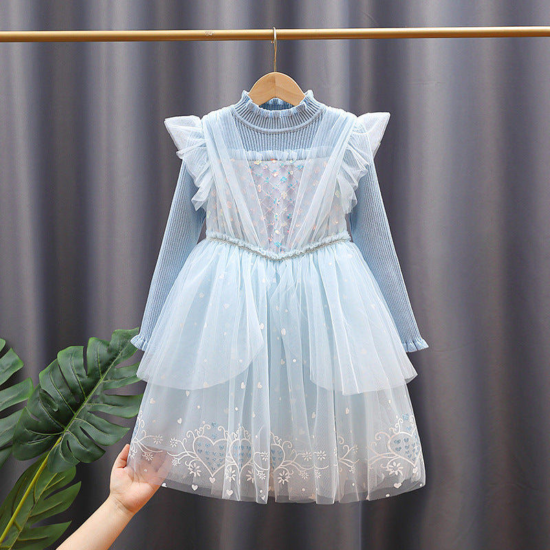 Mädchen Festliches Kleid im Prinzessinnen-Stil Echo Archiv
