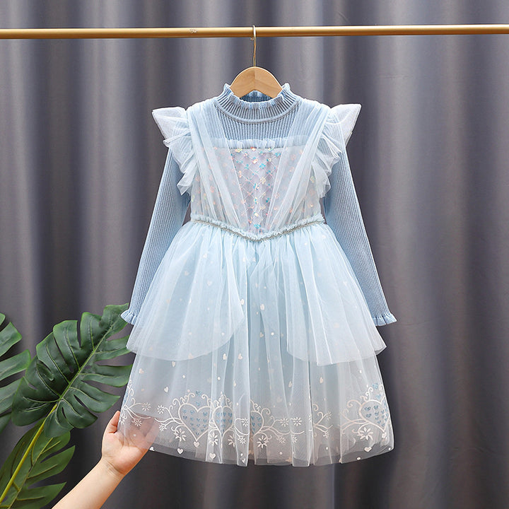Mädchen Festliches Kleid im Prinzessinnen-Stil Echo Archiv