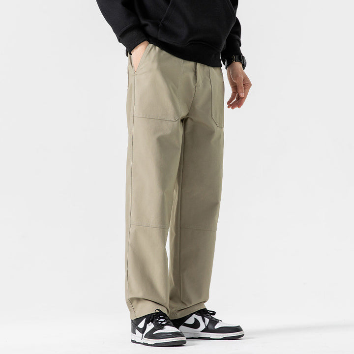 Herren multifunktionale Cargo-Hose mit elastischen Bündchen und tiefen Taschen Echoarchiv