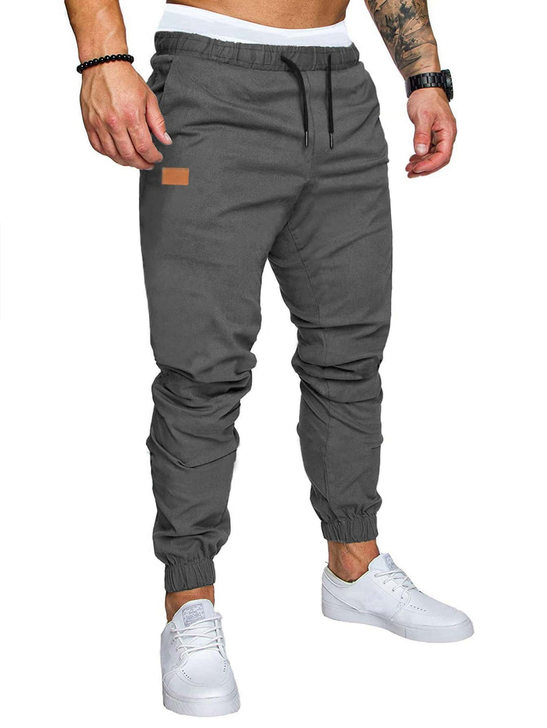 Herren Freizeit-Jogginghose mit elastischem Bund und praktischen Reißverschlusstaschen Echoarchiv