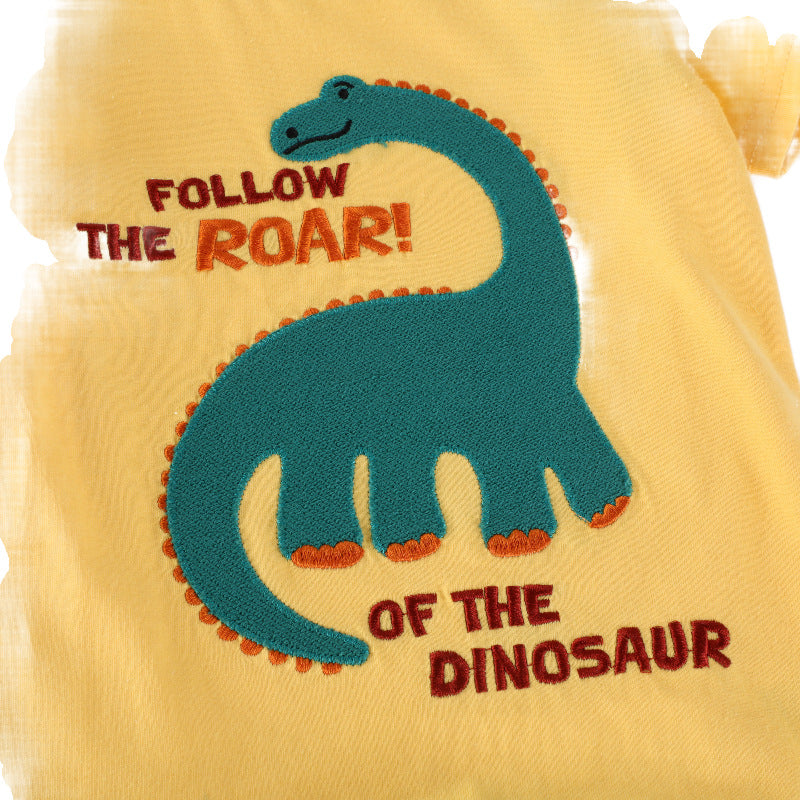 Jungen T-Shirt mit kreativen Dinosaurier-Applikationen Echo Archiv