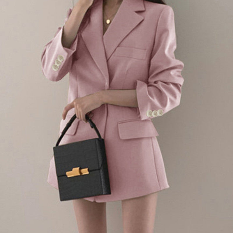 Damen Eleganter Kurzblazer mit Schalkragen Echo Archiv