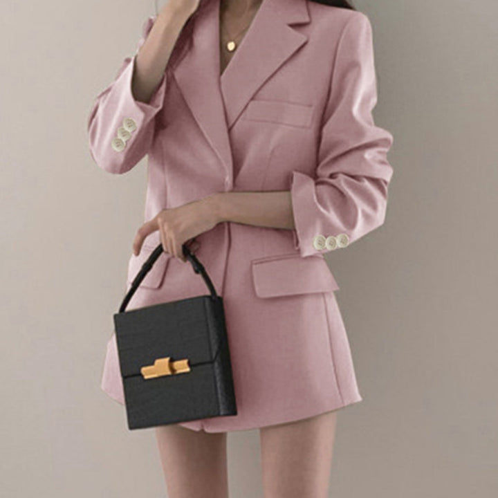 Damen Eleganter Kurzblazer mit Schalkragen Echo Archiv