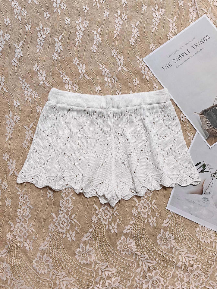 Damen Häkelstrandshorts Echo Archiv