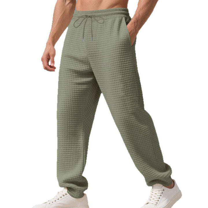 Herren lässige und bequeme Jogginghose mit elastischem Bund und Taschen Echoarchiv