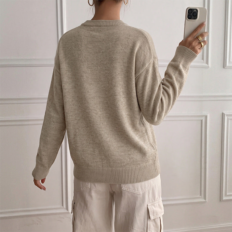 Damen lässiger Pullover Echo Archiv