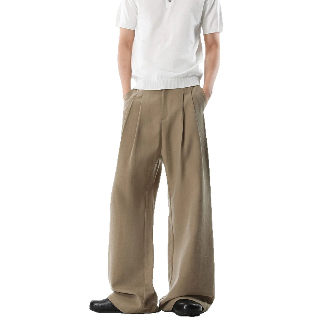 Damen Weit geschnittene Leinenhose Echo Archiv