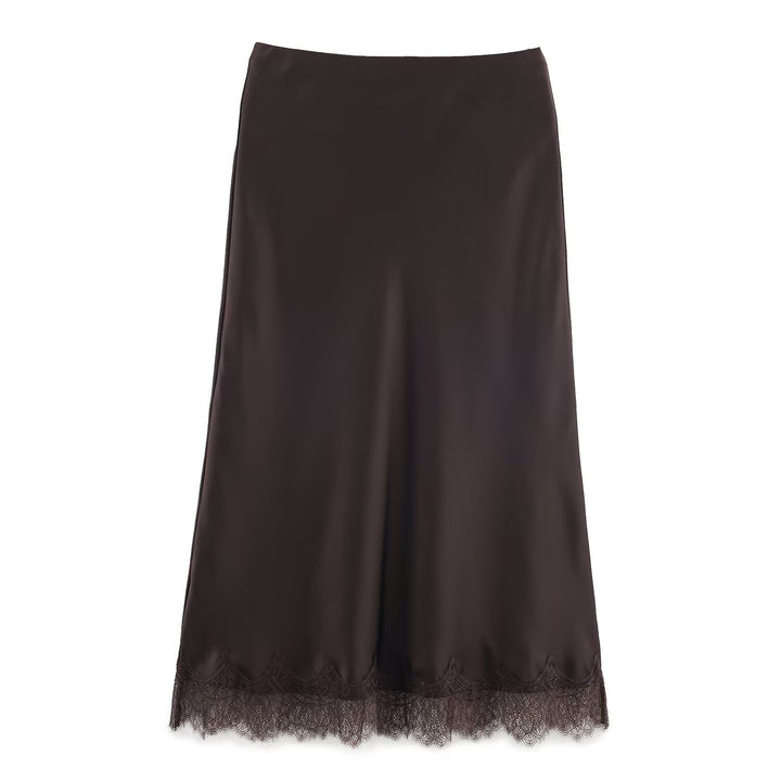 Damen elegantes Nachthemd mit zarter Spitzenverzierung Echo Archiv