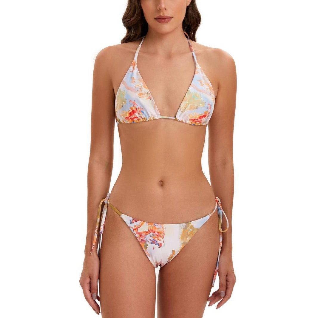Damen Sportlicher Longsleeve Bikini-Set Echo Archiv