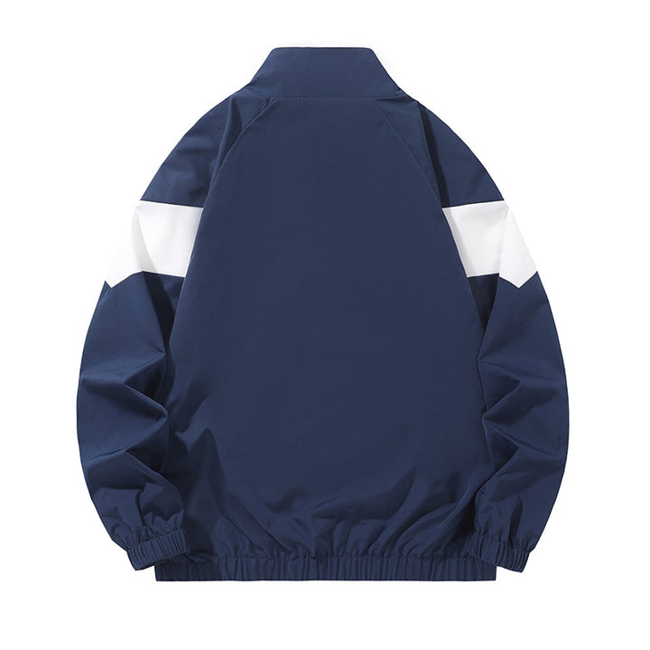 Herren Sportliche Leichte Windbreaker-Jacke Echo Archiv