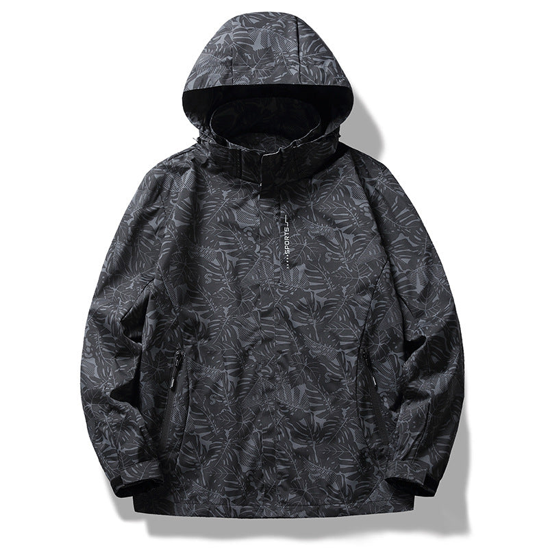 Herren Atmungsaktive Wind- und Wasserabweisende Outdoor-Jacke Echo Archive