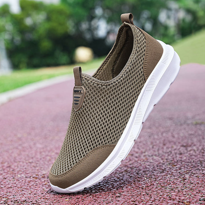 Unisex nan ultraleichter Netz-Slipper mit viskoelastischem Fußbett und flexibler rutschfester Laufsohle Echo Archiv