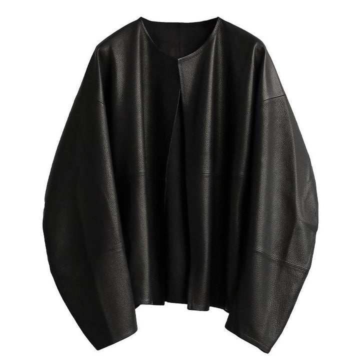 Damen Oversized Lederjacke Echoarchiv