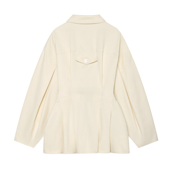 Damen nan oversized Utility-Jacke mit markanten Klappentaschen und Kordelzug Echo Archiv