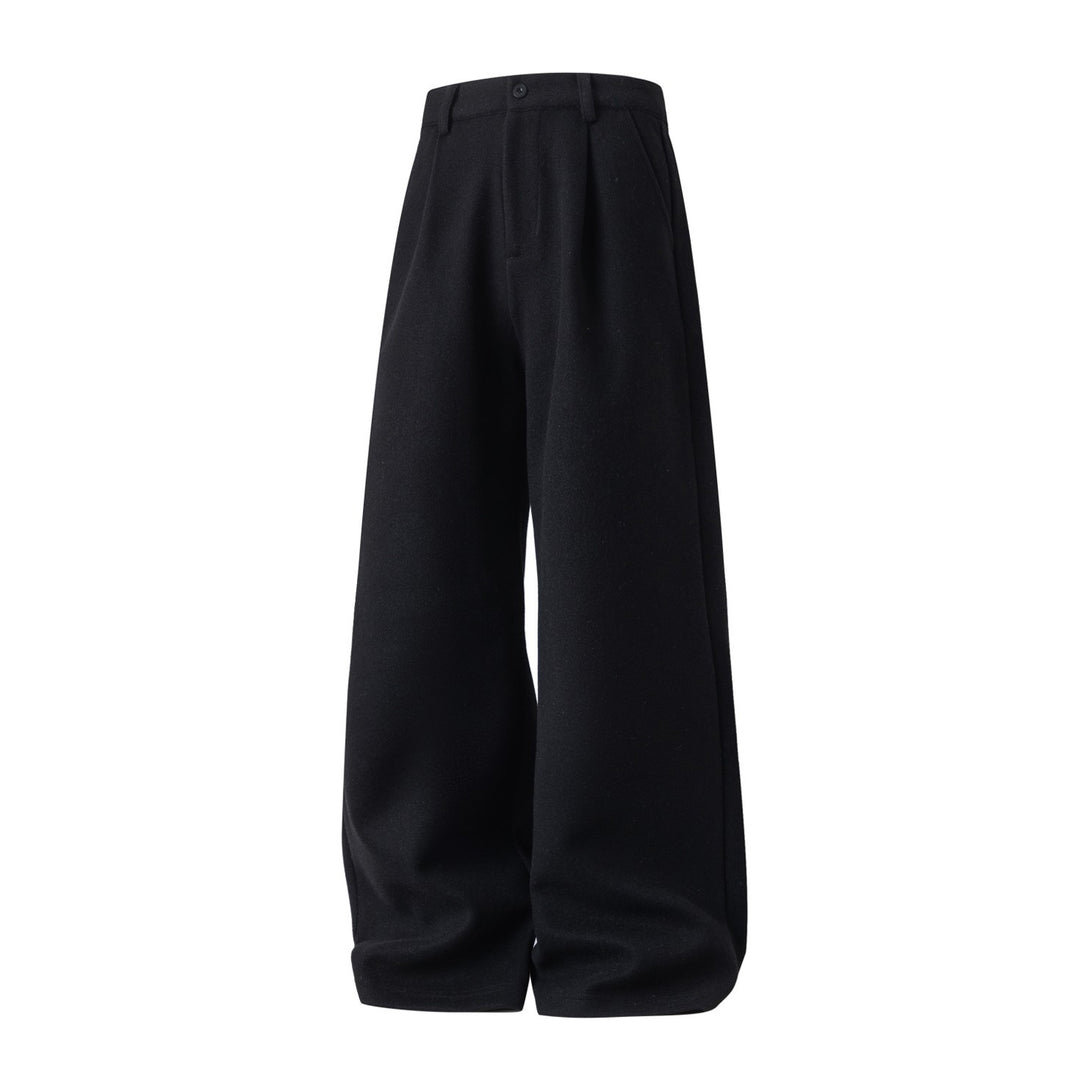 Damen Hochgeschnittene Ballonhose aus Wollmix mit Bundfalten und weiter Silhouette Echo Archiv