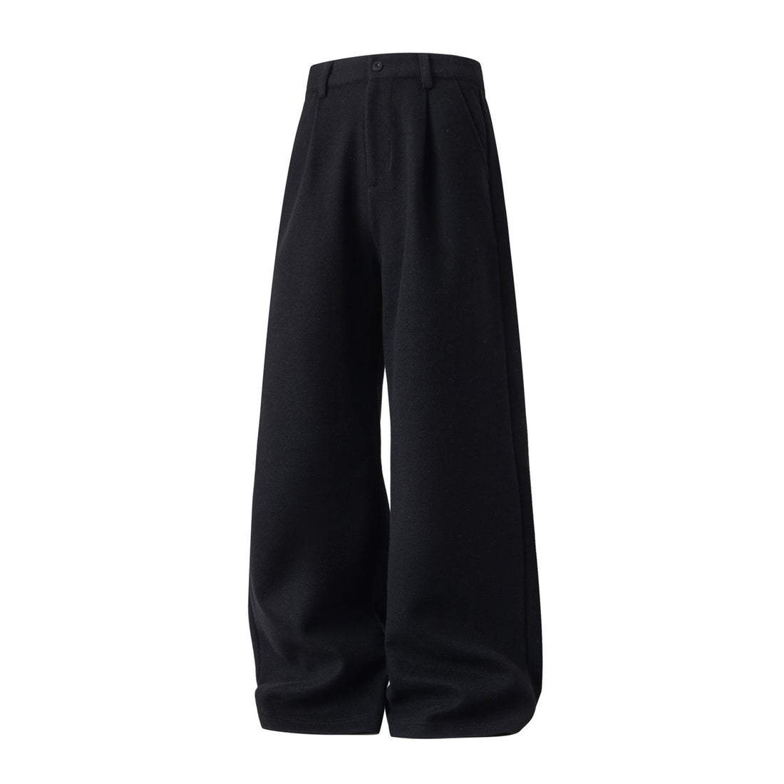Damen Hochgeschnittene Ballonhose aus Wollmix mit Bundfalten und weiter Silhouette Echo Archiv