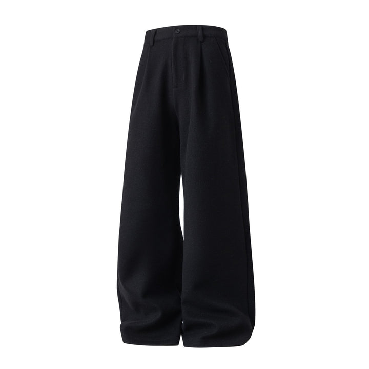 Damen Hochgeschnittene Ballonhose aus Wollmix mit Bundfalten und weiter Silhouette Echo Archiv