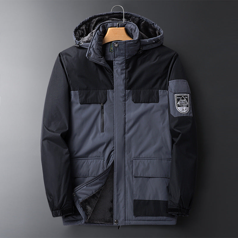 Herren Technische Winterjacke mit isolierendem Futter Echo Archiv