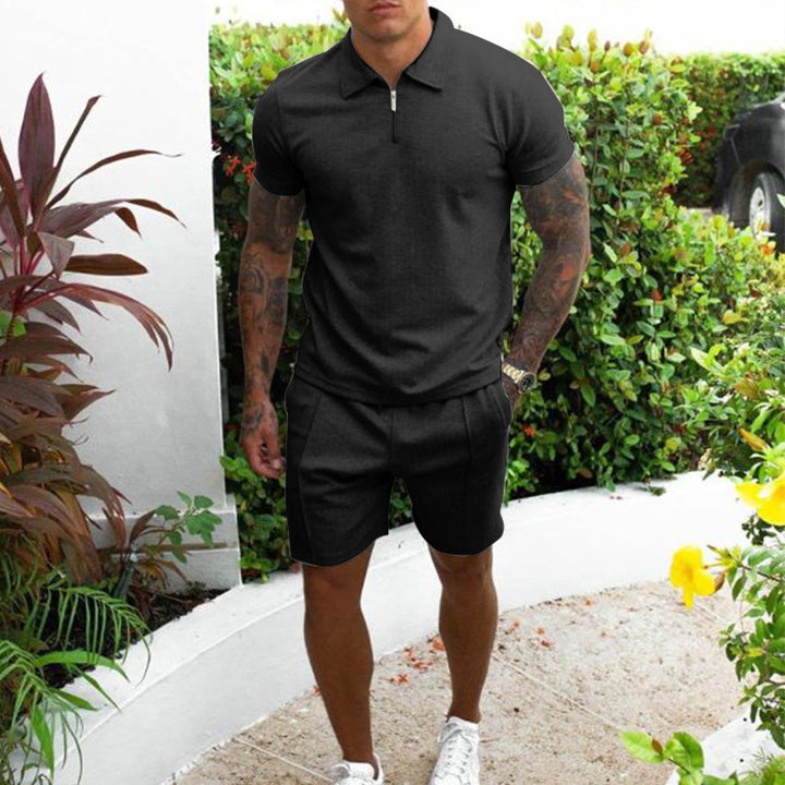Herren Poloshirt und Shorts Set Echoarchiv