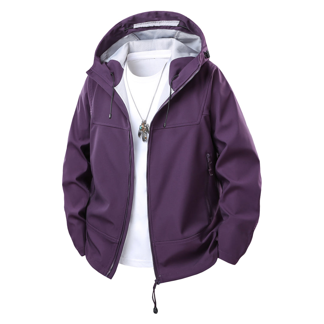 Damen Softshell-Kapuzenjacke mit verdecktem Zwei-Wege-Reißverschluss Echo Archiv