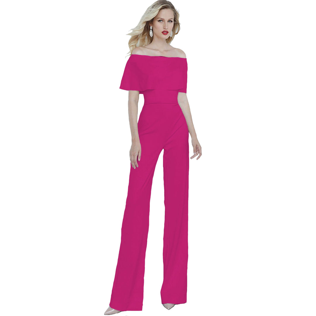 Echoarchiv | Eleganter V-Ausschnitt Jumpsuit