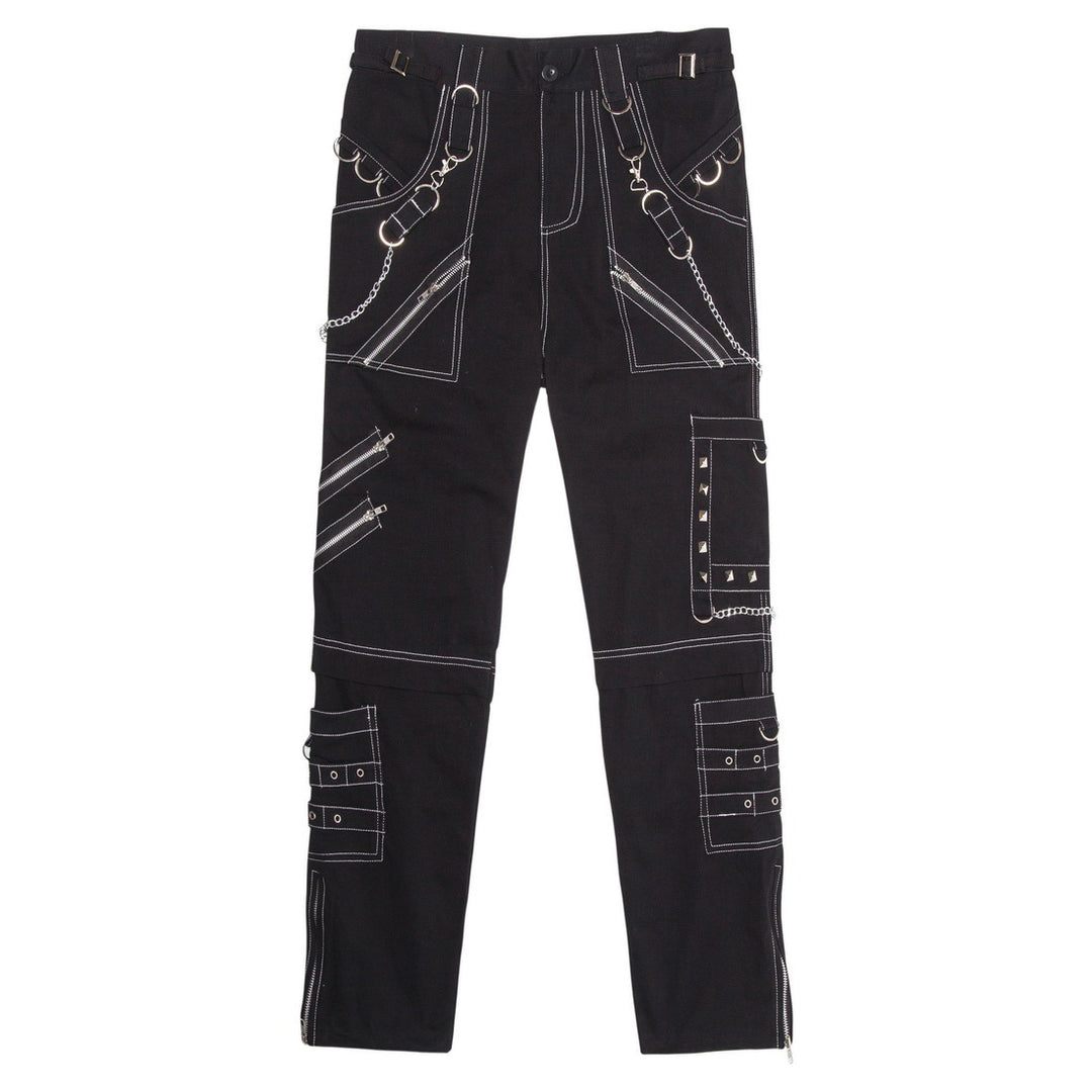 Herren Cargo-Hose mit Ketten-Details und praktischen Taschen Echoarchiv