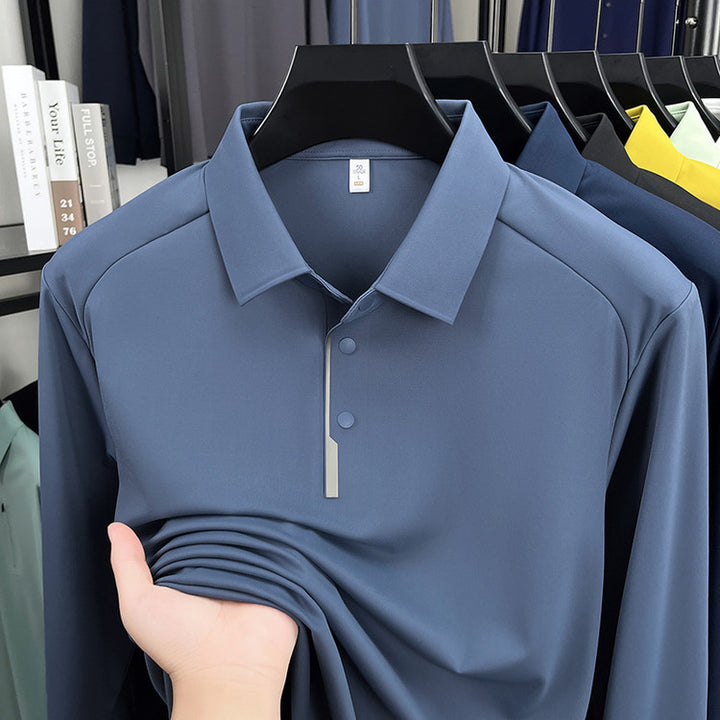 Herren sportliches Polohemd mit innovativer Feuchtigkeitsregulation Echoarchiv