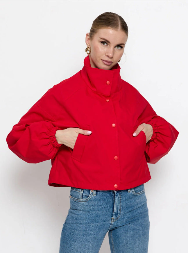 Damen Modische Oversized Jacke – Célinea