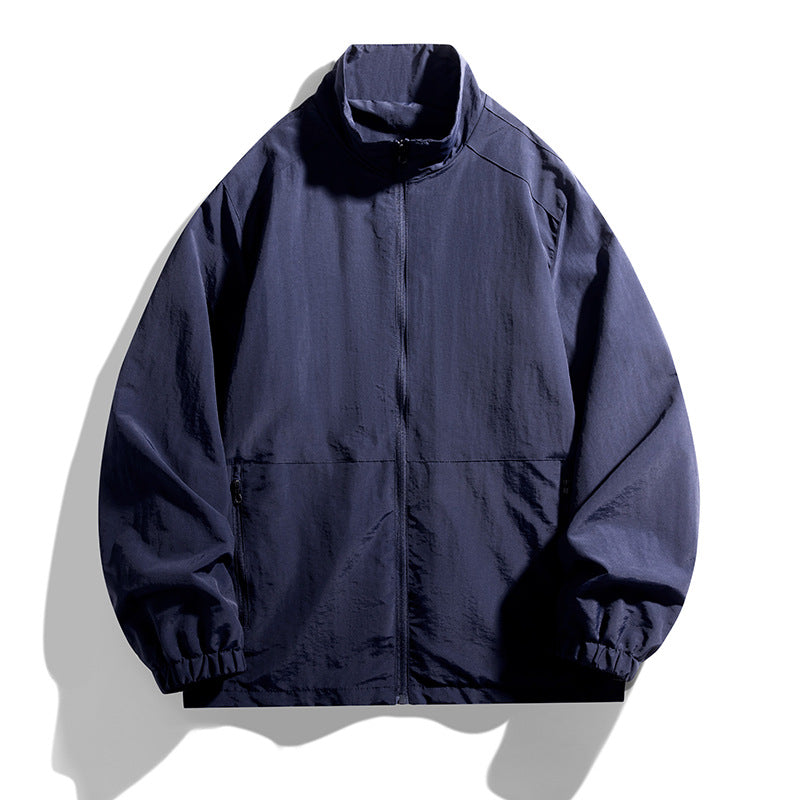 Herren Leichte Übergangsjacke mit hohem Kragen Echo Archiv 1787797801