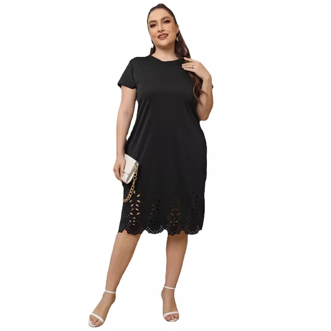 Damen elegantes Cut-Out Sommerkleid Echo Archiv