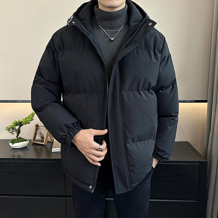 Herren Leichte Steppjacke mit hohem Kragen und praktischen Taschen Echo Archiv