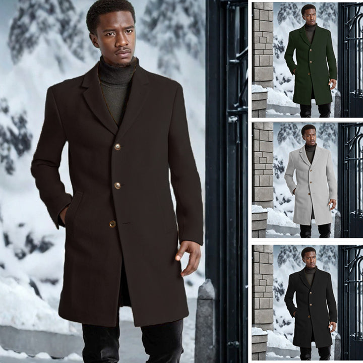 Herren eleganter Langmantel Echoarchiv