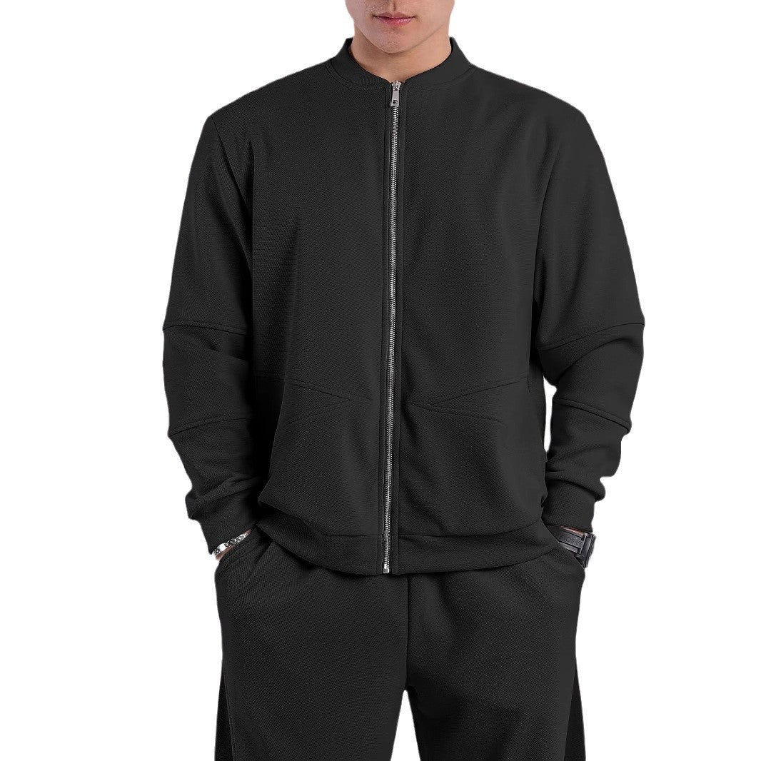 Herren Sportliche Trainingsjacke mit modernem Schnitt Echoarchiv
