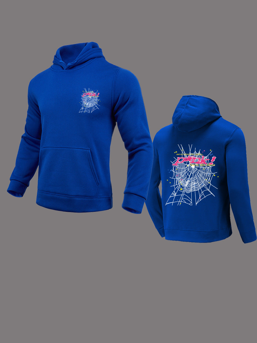 Herren lässiger Kapuzenpullover mit innovativem Grafikdesign Echoarchiv