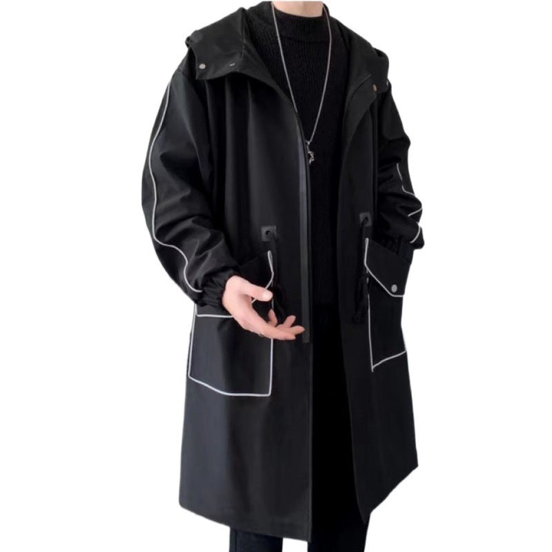 Unisex Funktionsjacke mit verstellbarem Kapuzenbund und praktischen Taschen Echoarchiv