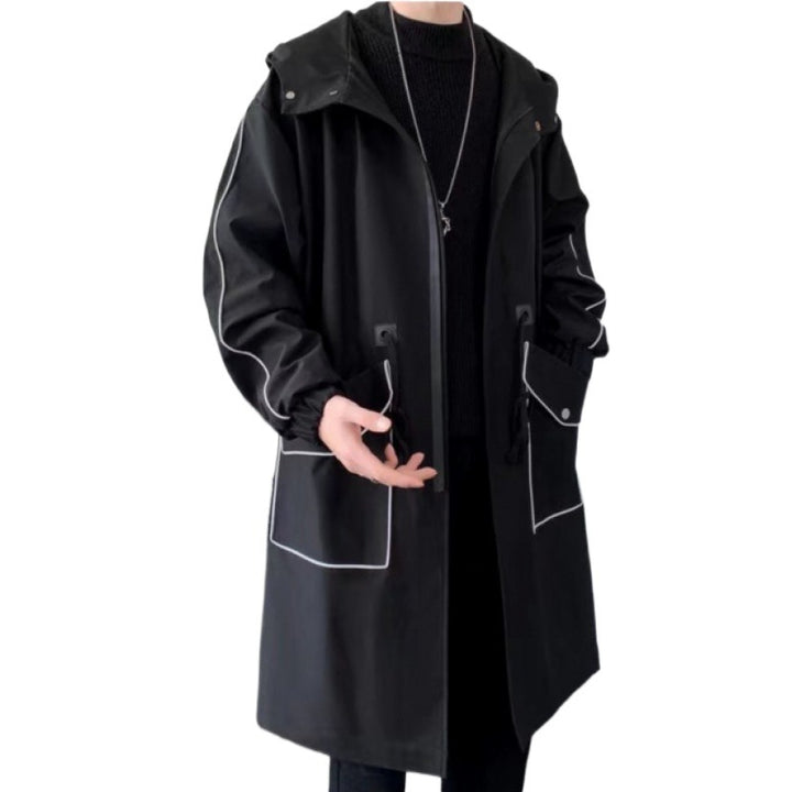 Unisex Funktionsjacke mit verstellbarem Kapuzenbund und praktischen Taschen Echoarchiv