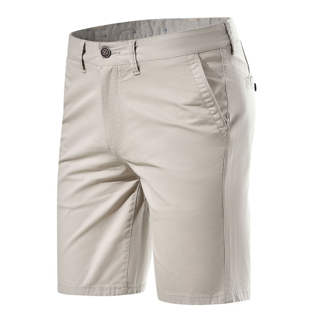 Herren modische Chino-Shorts mit atmungsaktivem Material und praktischem Taschen-Design Echoarchiv