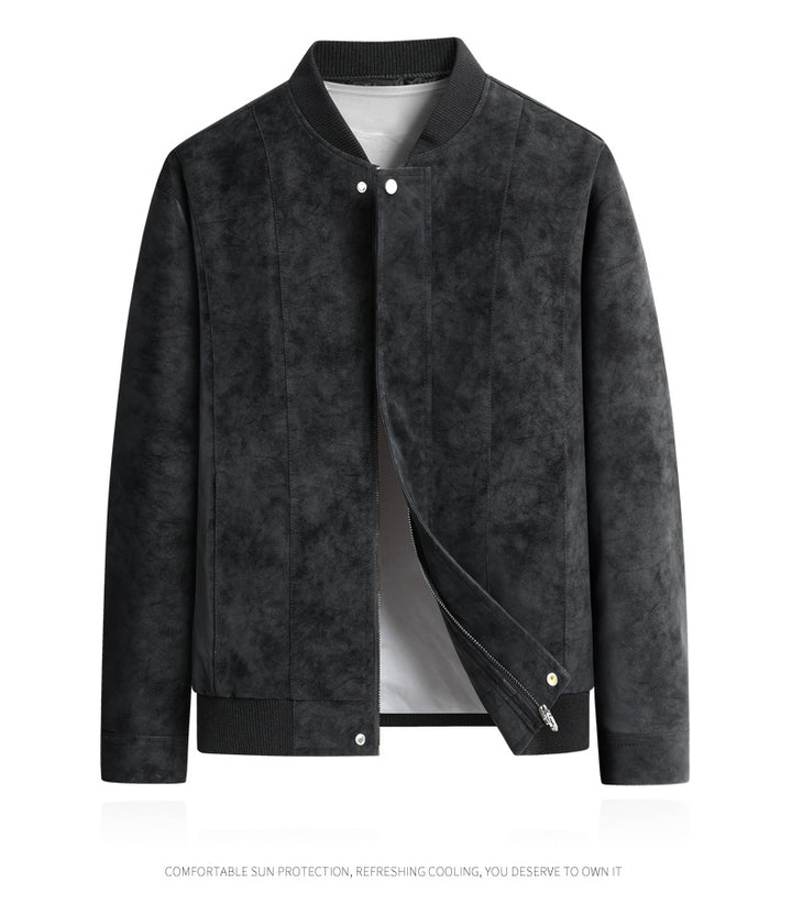 Herren Modische Softshelljacke mit hohem Kragen Echo Archiv