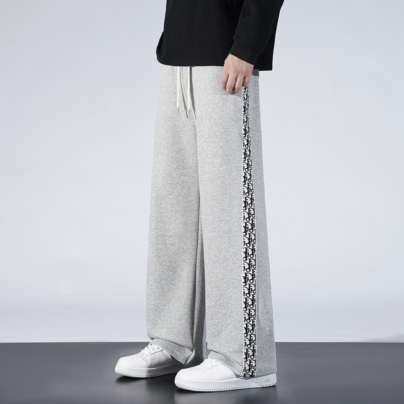 Damen Extraweite Lounge-Sweathose mit seitlichem Logoband und Komfortbund Echo Archiv