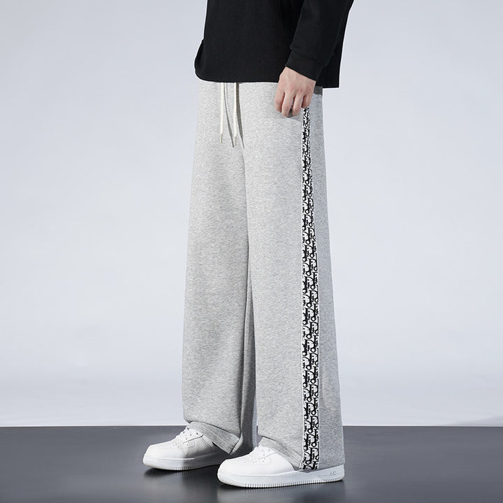 Damen Extraweite Lounge-Sweathose mit seitlichem Logoband und Komfortbund Echo Archiv