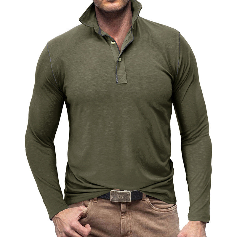 Herren Langarmpoloshirt Echoarchiv