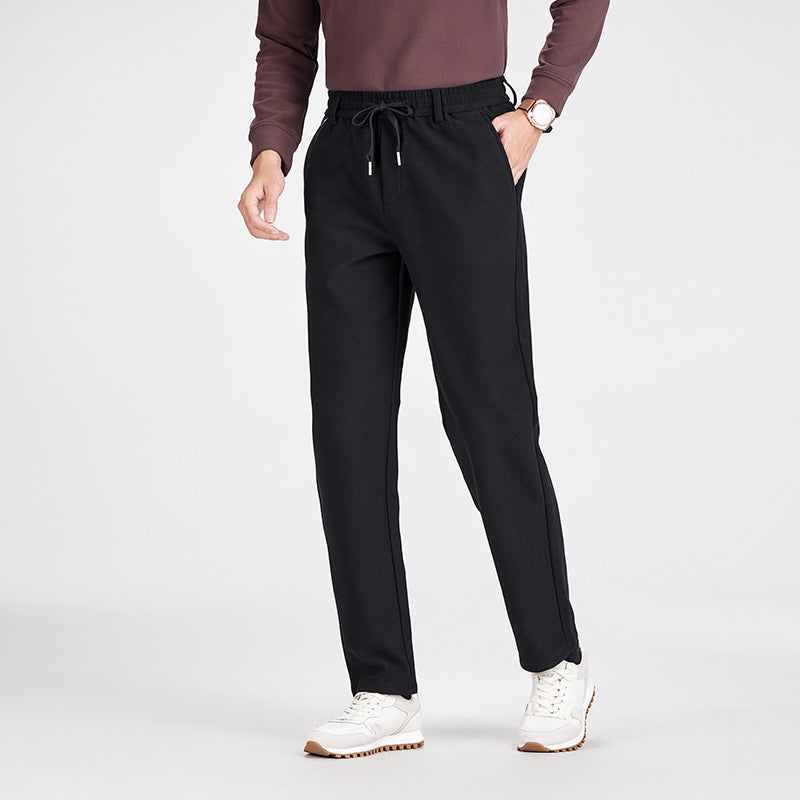 Herren Legere Jogginghose mit geradem Schnitt, elastischem Bund und umgeschlagenem Saum Echo Archiv