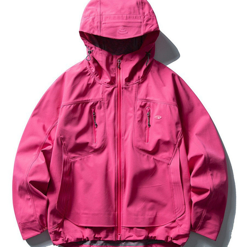 Unisex Technische Softshell-Fieldjacke mit verschweißten Nähten, vier Reißverschlusstaschen und verlängerter Rückenpartie Echo Archiv