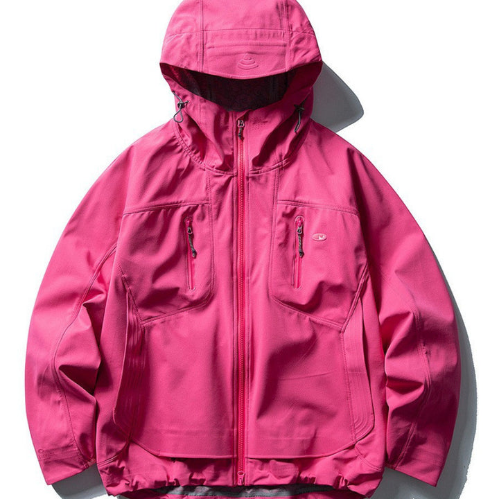 Unisex Technische Softshell-Fieldjacke mit verschweißten Nähten, vier Reißverschlusstaschen und verlängerter Rückenpartie Echo Archiv