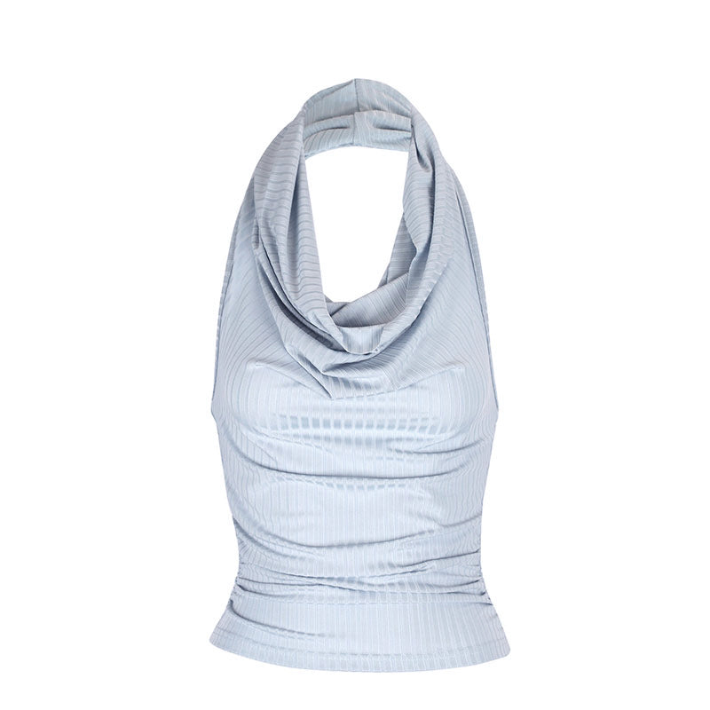 Damen Cowl-Neck Top mit raffinierten Raffungseffekten Echo Archiv