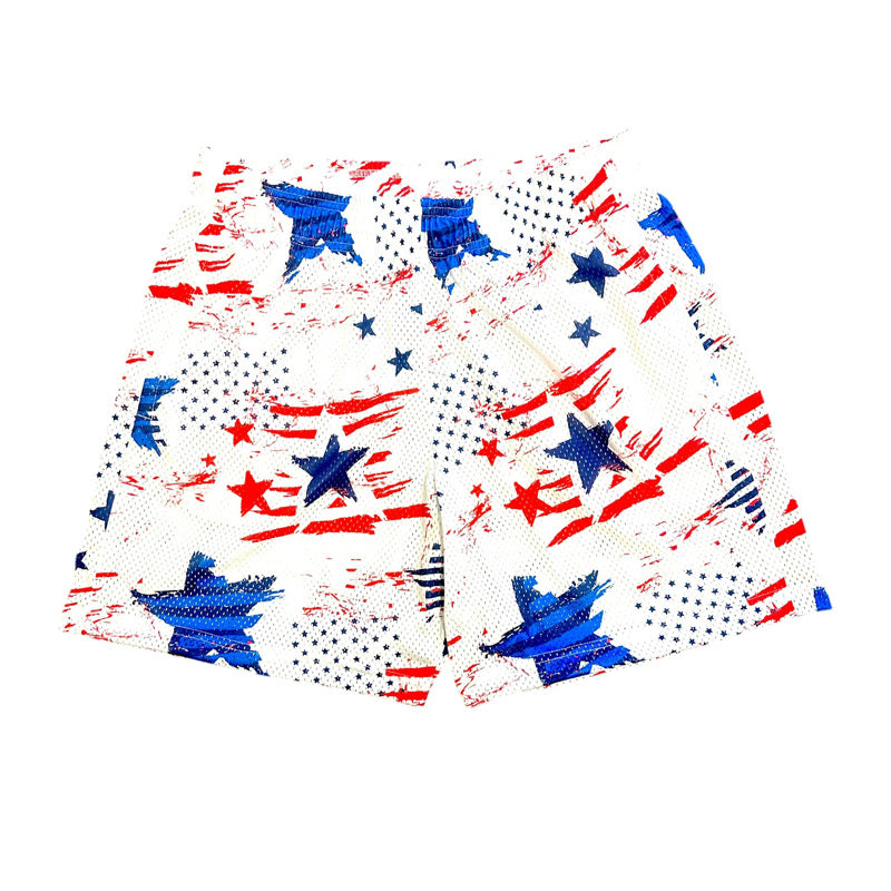 Jungen patriotische Camouflage-Badehose Echoarchiv