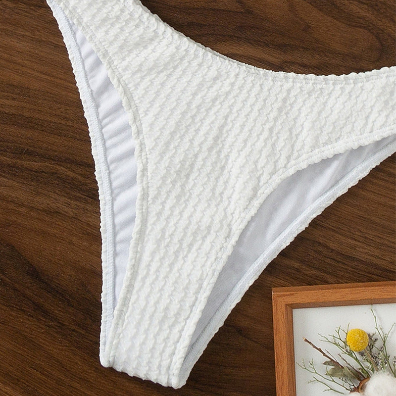 Damen Triangel-Bikini mit raffiniertem Ring-Detail und markantem Strukturdesign Echo Archiv